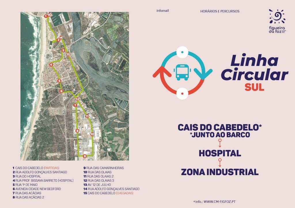 Linha Circular Sul e novos horários do barco elétrico entram em funcionamento já amanhã 