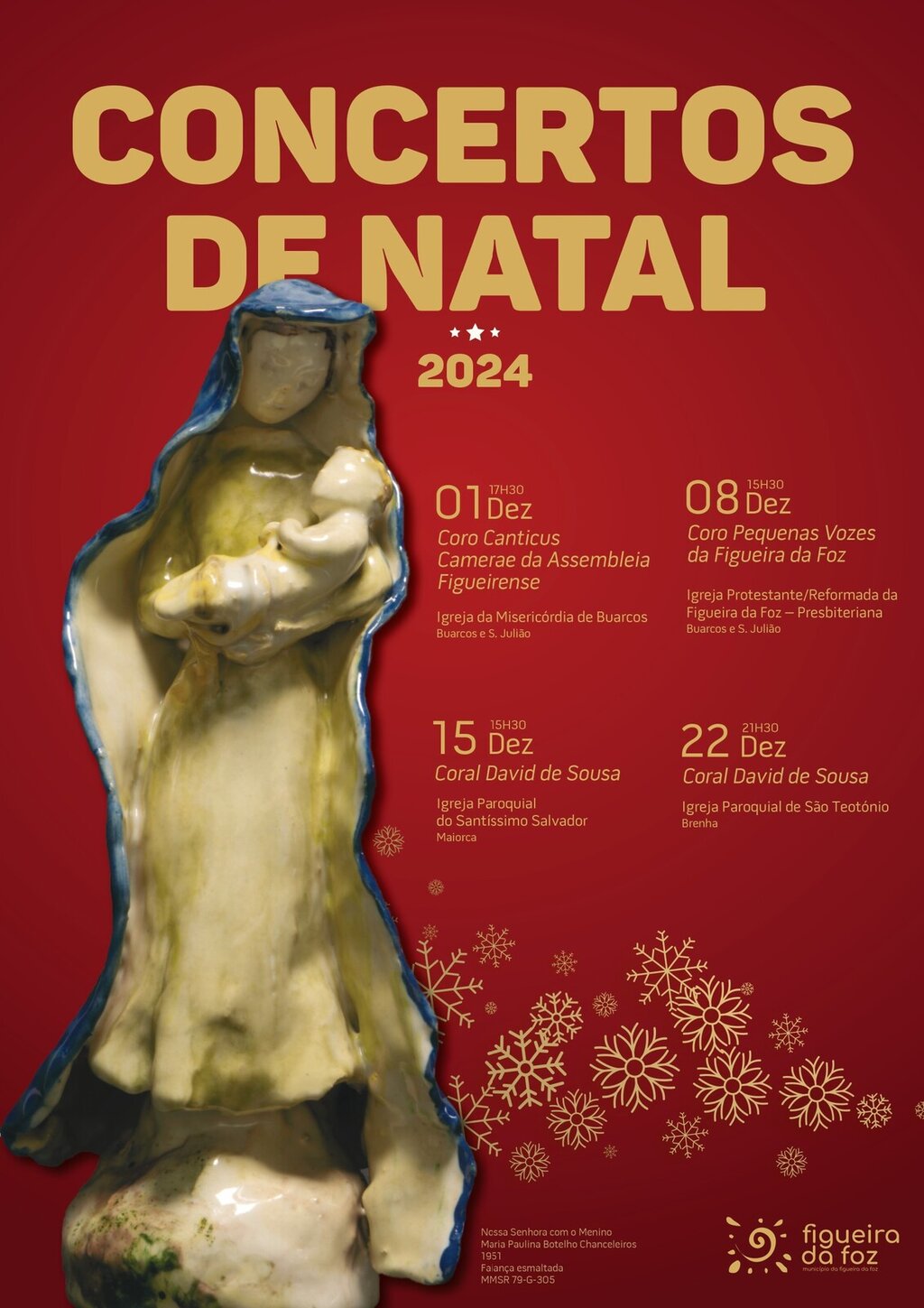 Igrejas do concelho voltam a receber «Concertos de Natal»