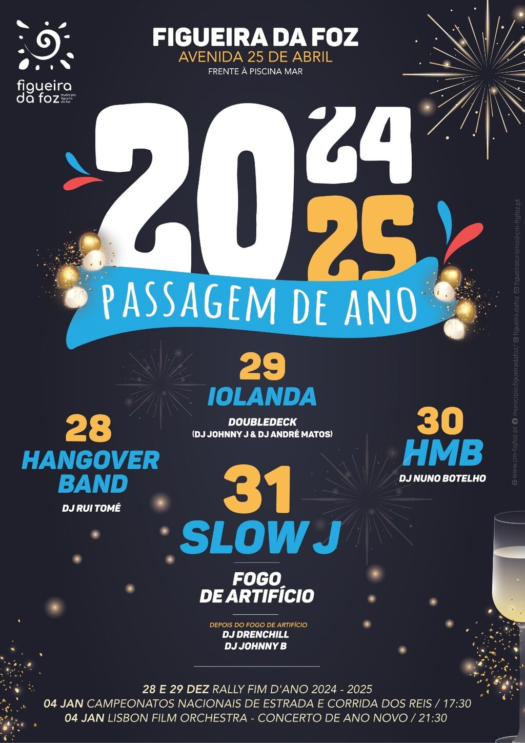 Passagem de Ano: quatro dias de festa e diversão na Figueira da Foz 