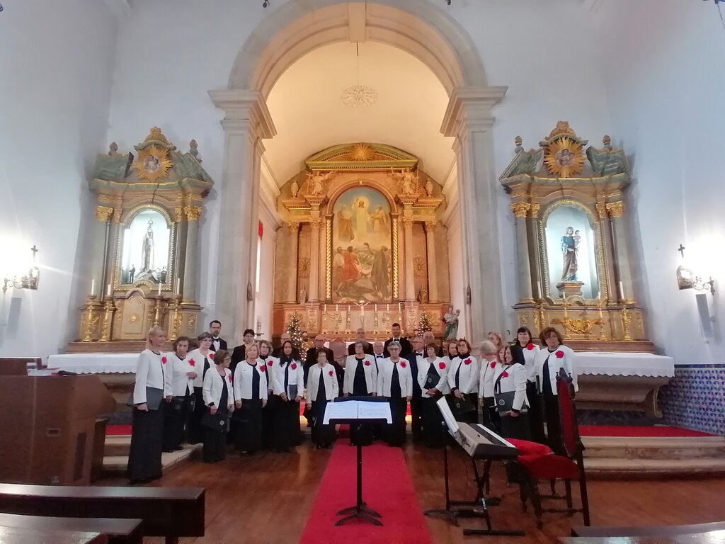 Brilhante atuação do Coral David de Sousa no terceiro Concerto de Natal 