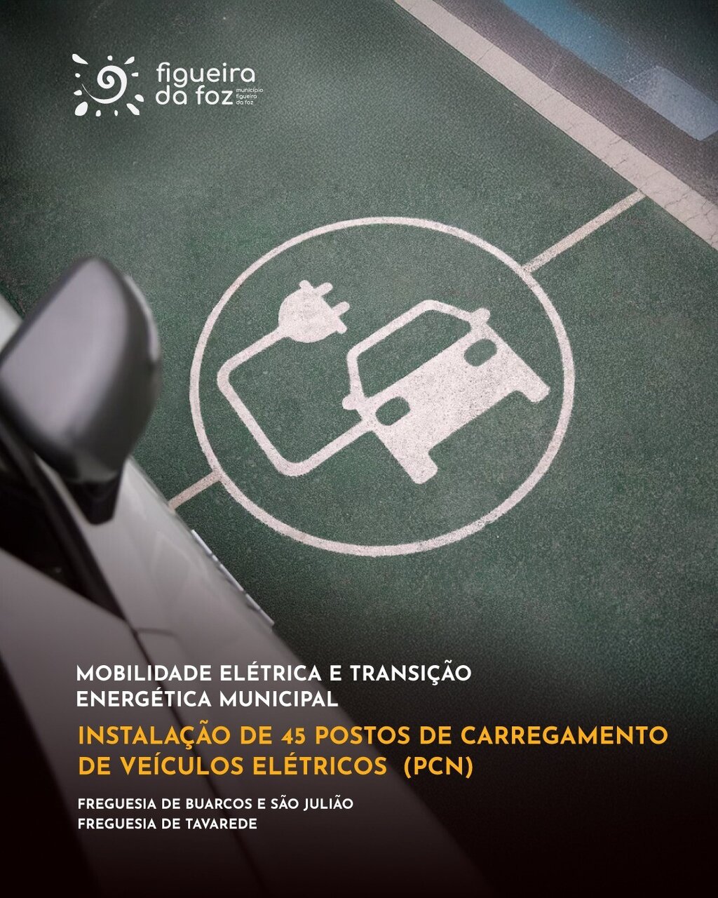 Município reforça rede de posto de carregamento de veículos elétricos