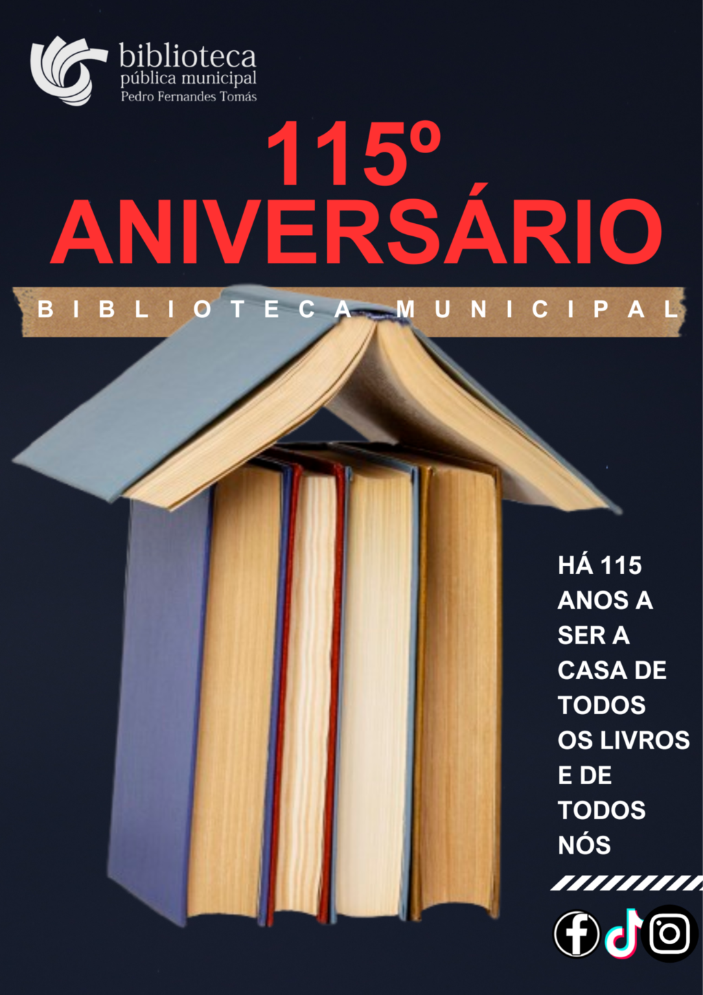 Biblioteca Pública Municipal – Há 115 anos a ser a casa de todos os livros e de todos nós