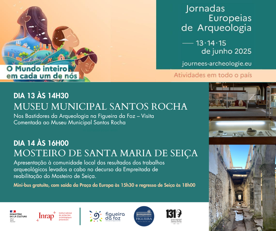 Jornadas Europeias de Arqueologia assinaladas com ações abertas à comunidade