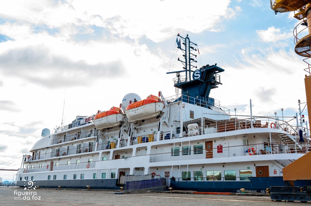 Porto da Figueira da Foz continua a ser ponto de paragem para navios cruzeiro 