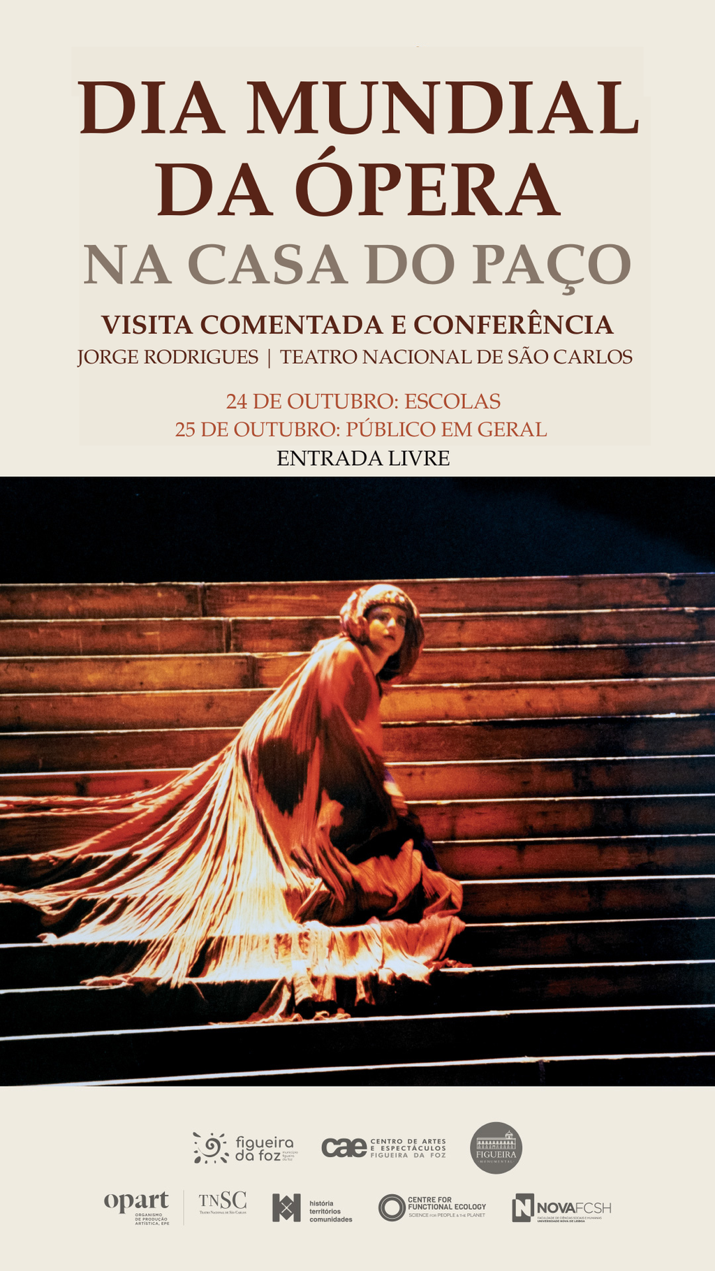 Município assinala Dia Mundial da Ópera na Casa do Paço 